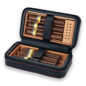 colamba雪茄盒保湿盒进口雪松木烟盒外出便携雪茄包六支装雪茄套